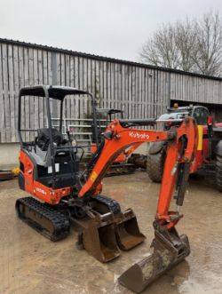 2018 KUBOTA KX016-4 EXCAVATOR – 1.6 TON