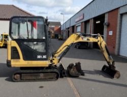 2009 CATERPILLAR 301.8 C 1.8T MINI EXCAVATOR – 3,890 HOURS, INCLUDES 3 BUCKETS