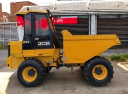 2018 JCB 9T-1 FT 9 TON FRONT TIP DUMPER 3,358 HOURS + FULL CAB & FRONT CAMERA