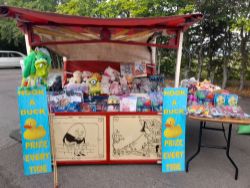 BUILD UP FAIRGROUND STALL VINTAGE SWEETS OR TOY STALL