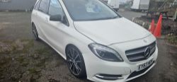 2013 MERCEDES-BENZ B180 BLUEEFFICIENCY SPORT CDI AUTOMATIC – WHITE>>--NO VAT ON HAMMER--<<