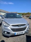 2011 HYUNDAI IX35 PREMIUM 2WD CRDI - DIESEL MANUAL - 3 KEEPERS - NO VAT ON HAMMER