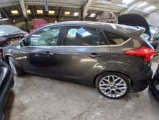 2016 FORD FOCUS ZETEC S TDCI – MANUAL – GREY – DIESEL >>--NO VAT ON HAMMER--<<
