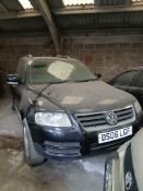 2006 VOLKSWAGEN TOUAREG TDI – 2.5 DIESEL MANUAL SUV >>--NO VAT ON HAMMER--<<