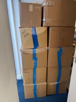 LARGE PALLET OF PHONE CASES MIXED MODELS APPLE SAMSUNG AND SCREEN PROTECTORS COLLECTIONS ONLY