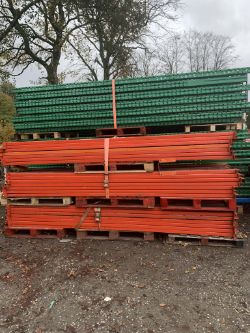 INDUSTRAIL RACKING HEAVY DUTY SOLD IN ONE LOT