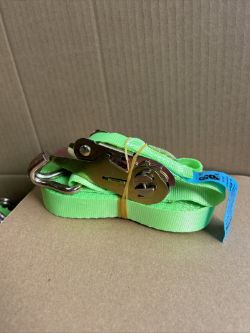75X PROLINE 25MM X 8M RATCHET LASHING CARGO STRAPS 800KG