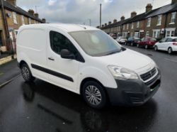 **(ONLY 88K MILEAGE)** 2016 PEUGEOT PARTNER 850 SE L1 BLUEHDI S-A >>--NO VAT ON HAMMER--<<