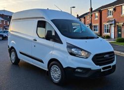 **(ONLY 89K MILEAGE)**2021 FORD TRANSIT CUSTOM 320 TDCI HIGH TOP 2.0 DIESEL >>--NO VAT ON HAMMER--<<