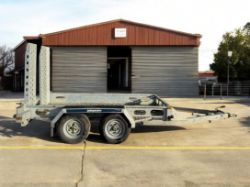 2016 INDESPENSION AD2000 PLANT / DIGGER TRAILER – 2.7 T CAPACITY – TWIN AXLE – RAMP