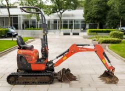 2018 KUBOTA U10-3 MICRO EXCAVATOR