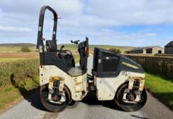 2016 BOMAG BW120 AD-5 DOUBLE DRUM VIBRATING ROLLER