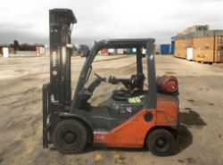 2013 TOYOTA 02-8FGF25 LPG FORKLIFT – 2,500 KG CAPACITY – 10,000 HOURS – 6,000 MM LIFT