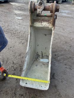 16″ DIGGER BUCKET | 65MM PINS | EXCAVATOR / TELEHANDLER | PLANT CONSTRUCTION