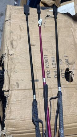200 X MIXED HORSE RIDING WHIPD/CROPS - MULTIPLE COLOURS/DESIGN RRP £1200