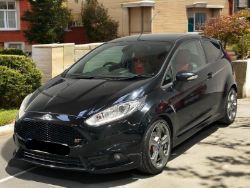 **(ONLY 116K MILEAGE)** 2013 FORD FIESTA ST-2 TURBO, 1.6L, MANUAL, BLACK >>--NO VAT ON HAMMER--<<