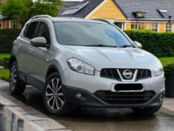 2012 NISSAN QASHQAI N-TEC + DCI 1.5L MANUAL SILVER SUV WITH >>--NO VAT ON HAMMER--<<