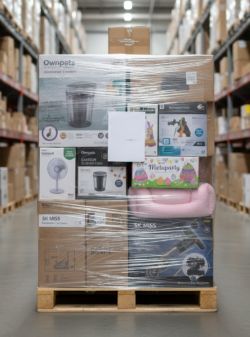 PALLET OF MIXED STOCK - CUSTOMER RETURNS AND OVERSTOCK (RRP £2,387)