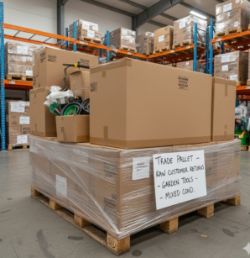 PALLET OF RAW CUSTOMER RETURNS - MIXED CONDITION, GARDEN TOOLS (RRP £596)