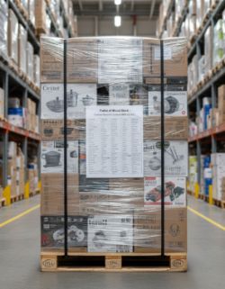 PALLET OF MIXED STOCK - CUSTOMER RETURNS AND OVERSTOCK (RRP £2,167)