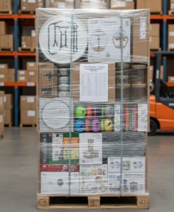 PALLET OF MIXED STOCK - CUSTOMER RETURNS AND OVERSTOCK (RRP £3,073)