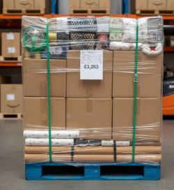 PALLET OF MIXED STOCK - CUSTOMER RETURNS AND OVERSTOCK (RRP £3,263)