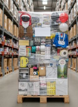 PALLET OF MIXED STOCK - CUSTOMER RETURNS AND OVERSTOCK (RRP £2,135)