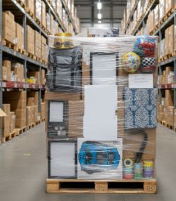 PALLET OF MIXED STOCK - CUSTOMER RETURNS AND OVERSTOCK (RRP £2,406)