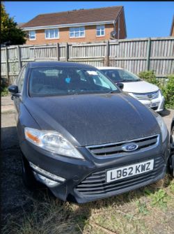 2012 FORD MONDEO ZETEC TDCI 140 – 2.0 DIESEL MANUAL – BLACK HATCHBACK >>--NO VAT ON HAMMER--<<