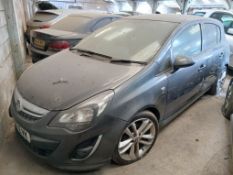 2012 VAUXHALL CORSA SRI CDTI – 1.7 DIESEL MANUAL HATCHBACK >>--NO VAT ON HAMMER--<<