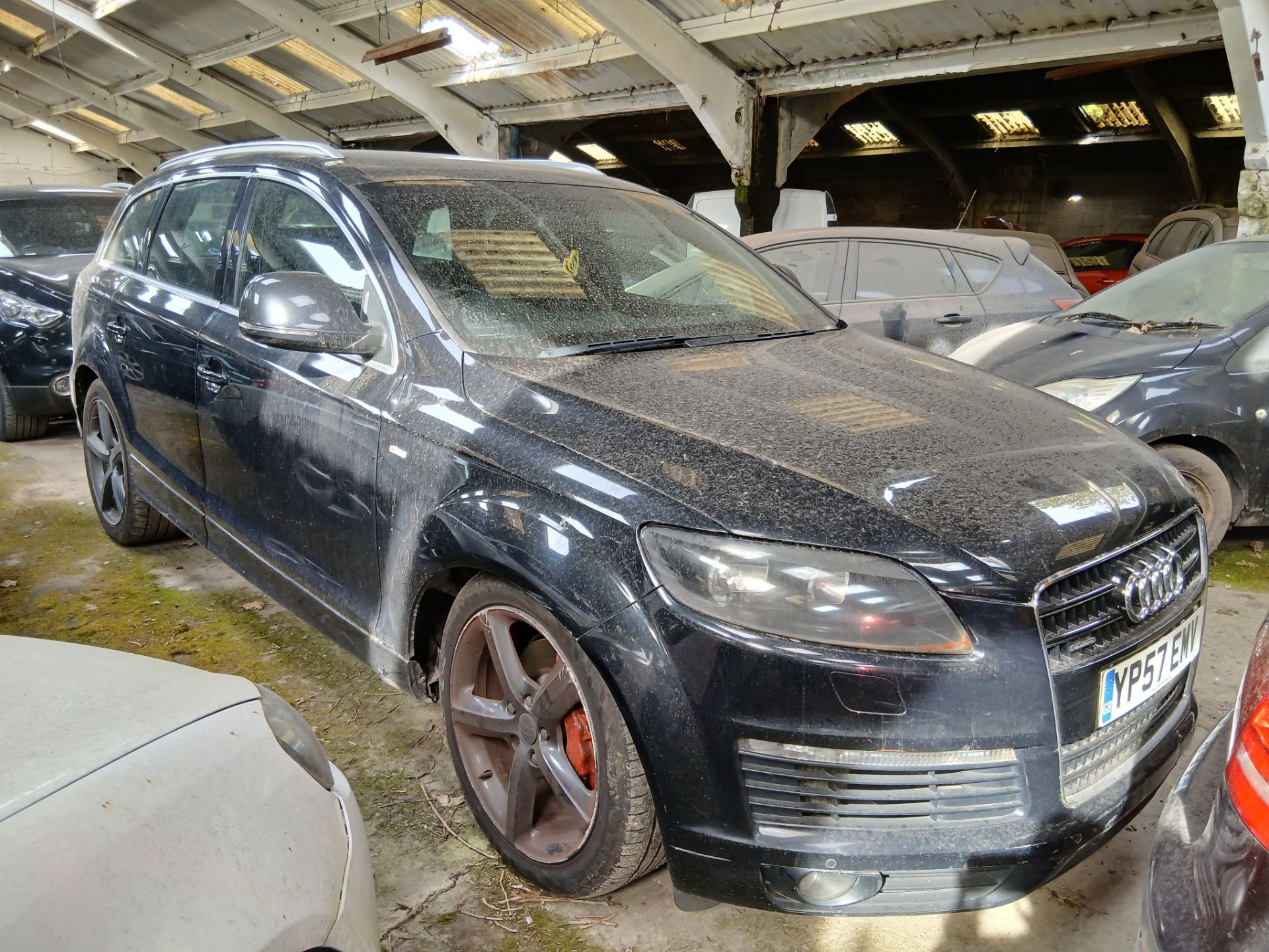 2007 AUDI Q7 S LINE QUATTRO TDI – 3.0 DIESEL – 7 SEATER SUV >>--NO VAT ON HAMMER--<< - Image 6 of 17