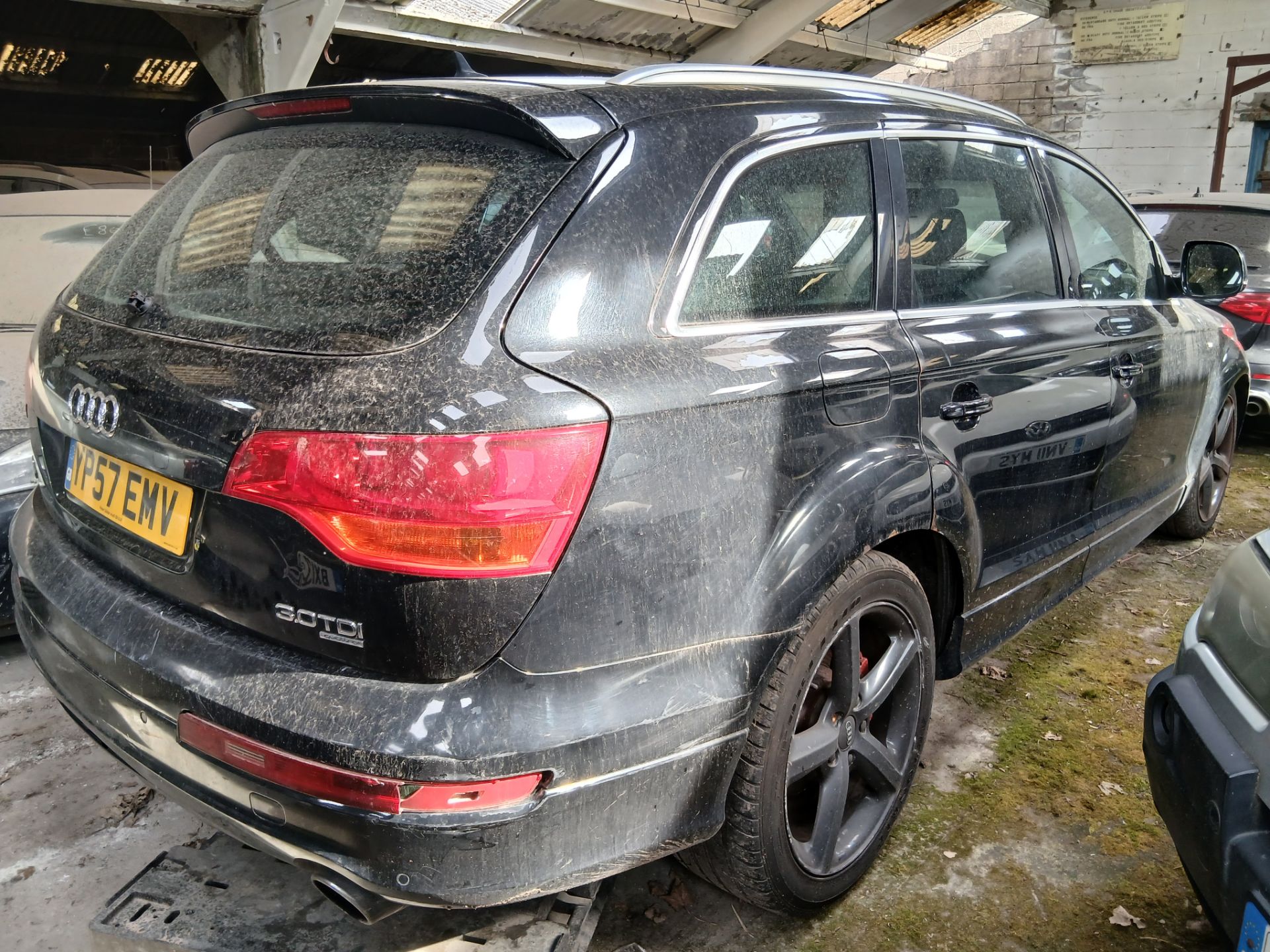 2007 AUDI Q7 S LINE QUATTRO TDI – 3.0 DIESEL – 7 SEATER SUV >>--NO VAT ON HAMMER--<< - Image 5 of 17