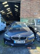 2012 BMW 320D EFFICIENTDYNAMICS DIESEL MANUAL 2L - NO VAT ON HAMMER