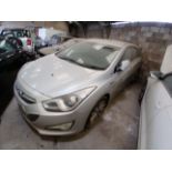 2012 HYUNDAI I40 STYLE GDI – 1.6 PETROL – MANUAL – SILVER – ESTATE >>--NO VAT ON HAMMER--<<