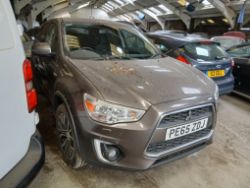 2015 MITSUBISHI ASX ZC-M DI-D – 1.6 DIESEL SUV >>--NO VAT ON HAMMER--<<