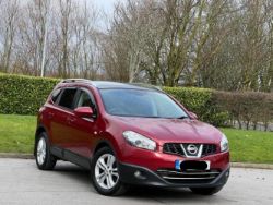 2011 NISSAN QASHQAI ACENTA + 2 DCI 1.5L DIESEL MANUAL RED >>--NO VAT ON HAMMER--<<