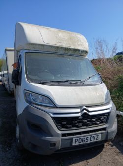 2015 (65) CITROËN RELAY 35 L3 HDI CHASSIS CAB – 2.2 DIESEL MANUAL >>--NO VAT ON HAMMER--<<