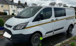 2015 FORD TRANSIT CUSTOM 290 ECO-TECH TDCI L2H1 D/CAB PANEL VAN
