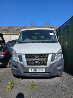 2016 NISSAN NV400 SE DCI CHASSIS CAB 2.3L ENGINE - HPI CLEAR - NO VAT ON HAMMER