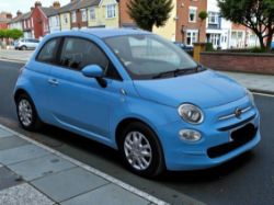 **(ONLY 26K MILEAGE)** 2017 FIAT 500 POP 1.2 PETROL MANUAL HATCHBACK BLUE