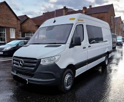**(ONLY 91K MILEAGE)** 2020 MERCEDES-BENZ SPRINTER 516 2.2 CDI LWB CREW >>--NO VAT ON HAMMER--<<