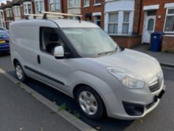 **(ONLY 93K MILEAGE)** 2018 VAUXHALL COMBO 2000 SPORTIVE CDTI L1H1 1248CC MANUAL HEAVY OIL PANEL VAN