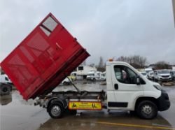 2018/18 PEUGEOT BOXER 2.0 HDI 130PS A/C CAGE TIPPER EURO 6