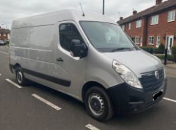 **(ONLY 117K MILEAGE)** 2018 VAUXHALL MOVANO L2H2 F3500 CDTI ECOFLEX >>--NO VAT ON HAMMER--<<