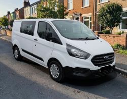 **(ONLY 109K MILEAGE)** 2020 FORD TRANSIT CUSTOM 300LEADER EBLUE VAN >>--NO VAT ON HAMMER--<<