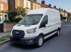 **(ONLY 1.9K MILEAGE)** 2020 FORD TRANSIT 350 LEADER ECOBLUE L2H3 1996CC >>--NO VAT ON HAMMER--<<