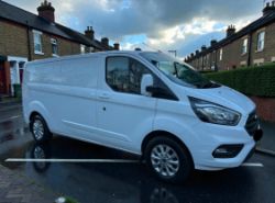 **(ONLY 124K MILEAGE)** 2021 FORD TRANSIT CUSTOM LIMITED L2H1 LWB 130 BHP