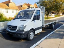 *(ONLY 104K MILEAGE)* 2017 MERCEDES-BENZ SPRINTER 314CDI 140BHP LWB >-NO VAT ON HAMMER-<