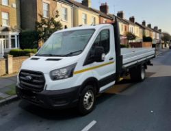 **(ONLY 44K MILEAGE)** 2023 FORD TRANSIT 350 LEADER LWB DROPSIDE EURO 6 MANUAL DIESEL