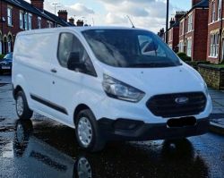 **(ONLY 102K MILEAGE)** 2020 FORD TRANSIT CUSTOM 300LEADER EBLUE 1996CC >>--NO VAT ON HAMMER--<<